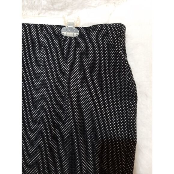 Lane Bryant sz 26 black white midi career skirt - Picture 2 of 3